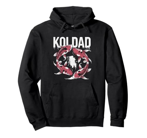 Koi Dad Koiteich Vater Koi Fisch Liebhaber Männer Design Pullover Hoodie von Koi Teich Leben Zen Hobby Naturfreund Aquascaping