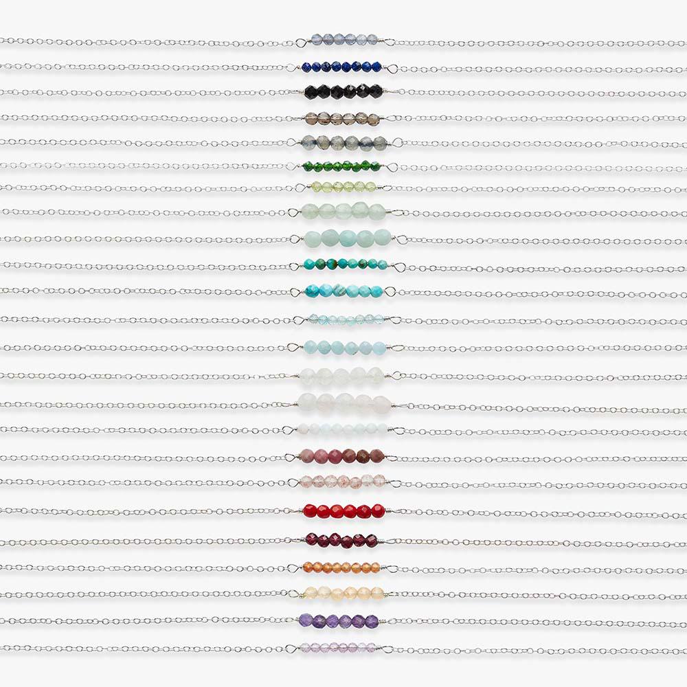 Armband Mit Geschliffenen Kieselsteinen | Silberarmband Natürlichen Edelsteinen Verstellbar Verlängerung 925Er Sterlingsilber Armband Mit Geschliffenen Kieselsteinen | Silberarmband Natürlichen Edelsteinen Verstellbar Verlängerung 925Er Sterlingsilber von KoiAtelier
