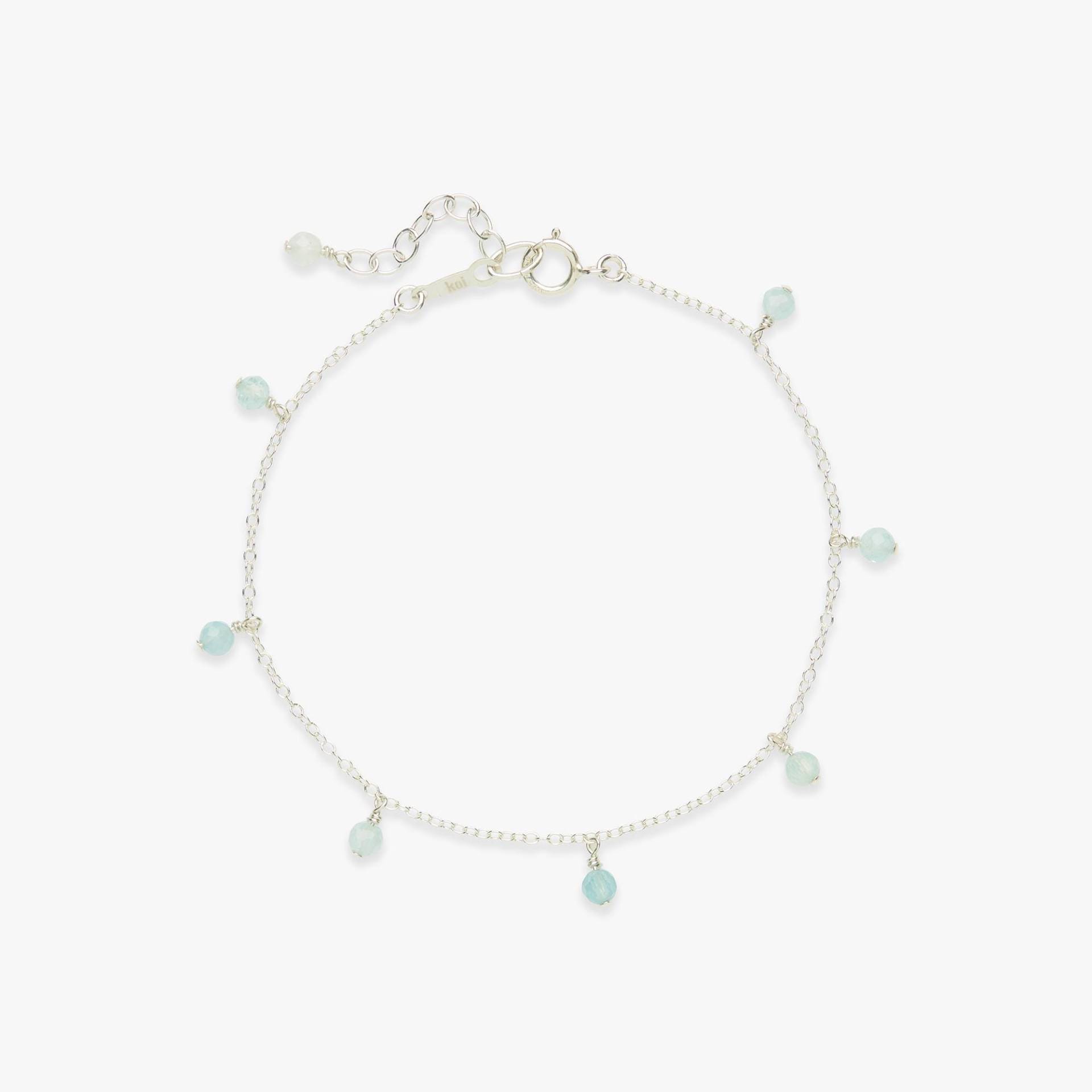 Edelsteinarmband Mit Baumelnden Kieselsteinen | Silberarmband Anhängern Aus Natürlichen Edelsteinen 925Er Sterlingsilber Edelsteinarmband Mit Baumelnden Kieselsteinen | Silberarmband Anhängern Aus Natürlichen Edelsteinen 925Er Sterlingsilber von KoiAtelier