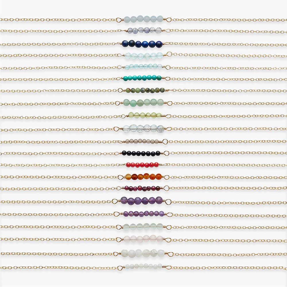 Glattes Kieselstein-Edelsteinarmband | Goldarmband Mit Natürlichen Edelsteinen 14 Karat Gold Gefüllt Glattes Kieselstein-Edelsteinarmband | Goldarmband Mit Natürlichen Edelsteinen 14 Karat Gold Gefüllt von KoiAtelier