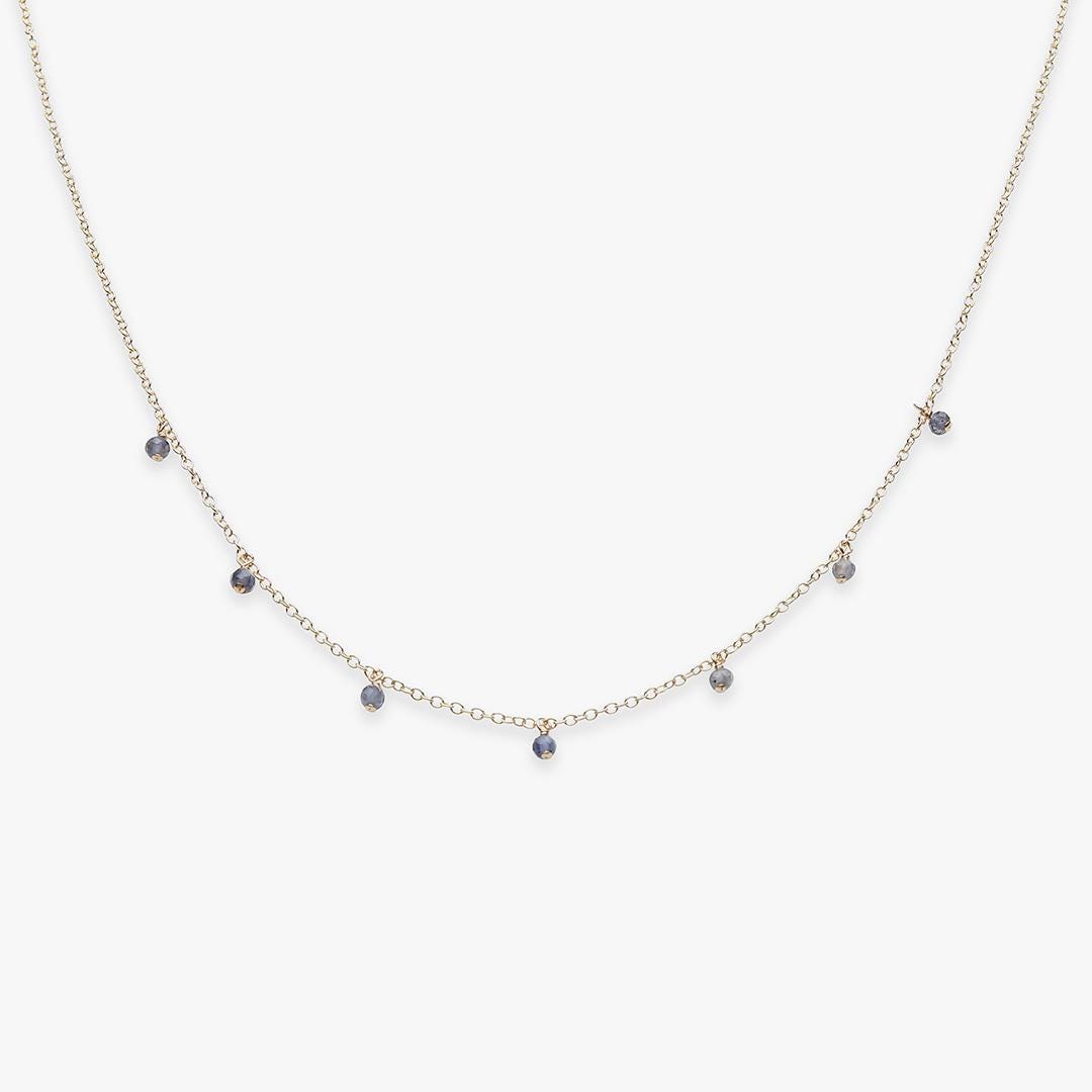 Halb Baumelnde Halskette Mit Geschliffenen Kieselsteinen | Goldkette Anhängern Aus Natürlichen Edelsteinen 14 Karat Gold Gefüllt Halb Baumelnde Halskette Mit Geschliffenen Kieselsteinen | Goldkette Anhängern Aus Natürlichen Edelsteinen 14 Karat Gold Gefüllt von KoiAtelier