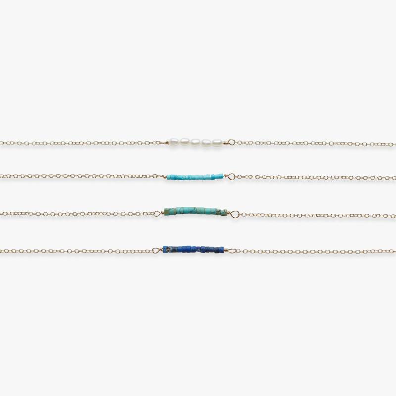 The Odd Ones Out Edelsteinarmbänder | Goldarmband Mit Lapislazuli, Türkis Oder Perle Goldgefülltes Gold The Odd Ones Out Edelsteinarmbänder | Goldarmband Mit Lapislazuli, Türkis Oder Perle Goldgefülltes Gold von KoiAtelier