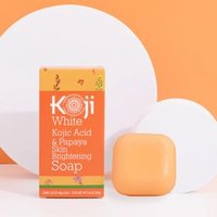 Koji White - Kojic Acid & Papaya Skin Brightening Soap 80g x 2 von Koji White