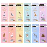 Koji - Dolly Wink Salon Eye Lash 11 Delicate Long Zebra - 2 pairs von Koji