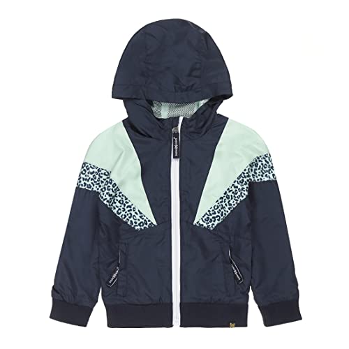 Koko Noko Baby - Mädchen Koko Noko Girls Summer Coat Dark Blue Mint With Hood Jacket, 100% Polyester, 0 Monate EU von Koko Noko