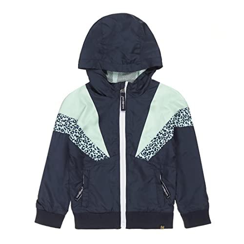 Koko Noko Baby - Mädchen Koko Noko Girls Summer Coat Dark Blue Mint With Hood Jacket, 100% Polyester, 6 Monate EU von Koko Noko