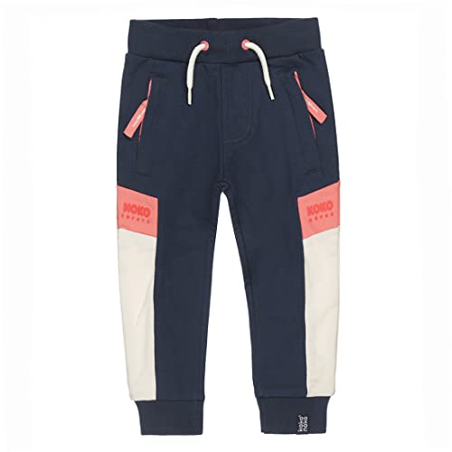 Koko Noko Boy's Boys Dark Blue with Stripe Jogging Trousers, Navy, 68 von Koko Noko