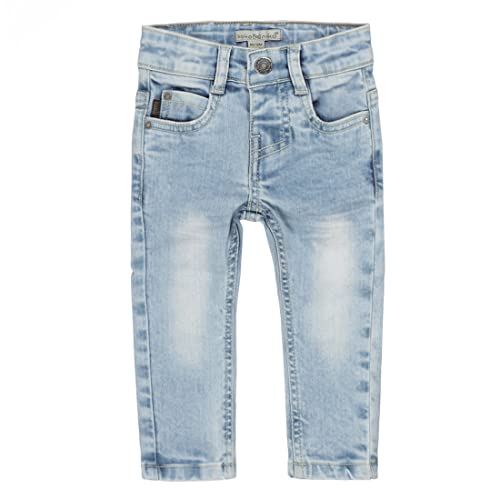 Koko Noko Boy's Boys Light with Logo Label, Blue Jeans, 80 von Koko Noko