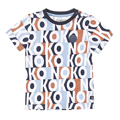 Koko Noko Boy's Boys T Blue Camel Letters Shirt, 68 von Koko Noko