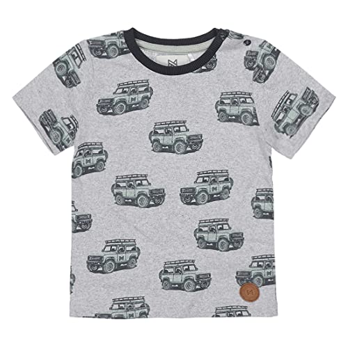 Koko Noko Boy's Boys T Light Grey Cars Shirt, 68 von Koko Noko