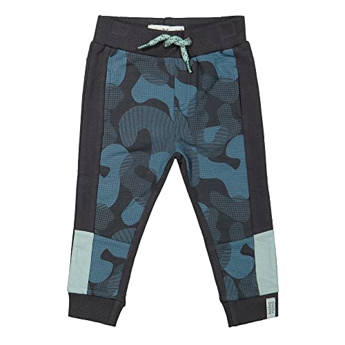 Koko Noko Boys Pants Set, Petrol + Dark Grey, 80 von Koko Noko