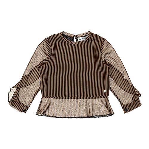 Koko Noko Mädchen Koko Noko Blouse, Rusty Brown + Black, 4 Jahre EU von Koko Noko