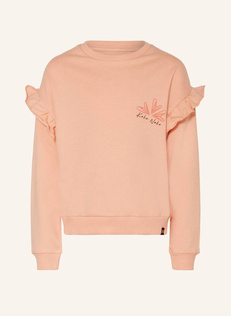 Koko Noko Sweatshirt Mit Volants rosa Koko Noko Sweatshirt Mit Volants rosa von Koko Noko