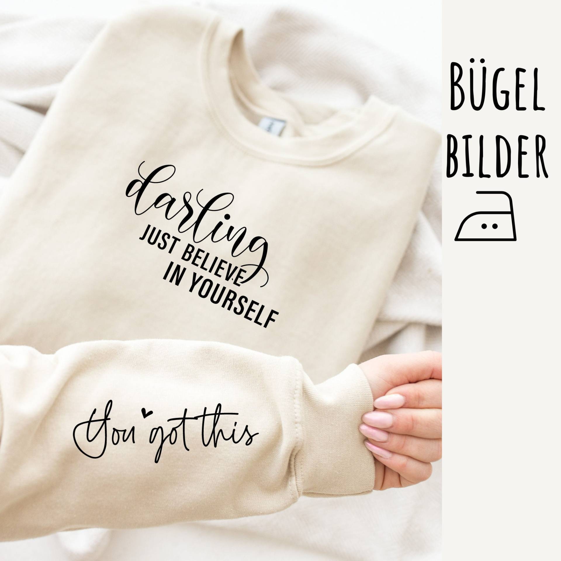 Zweiteiliges Bügelbild, Aufbügler Für Ärmel, Sku 5.000.609 von KokoHello