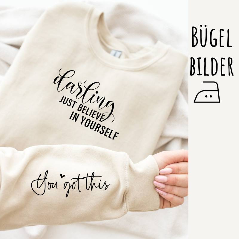 Zweiteiliges Bügelbild, Aufbügler Für Ärmel, Sku 5.000.609 von KokoHello