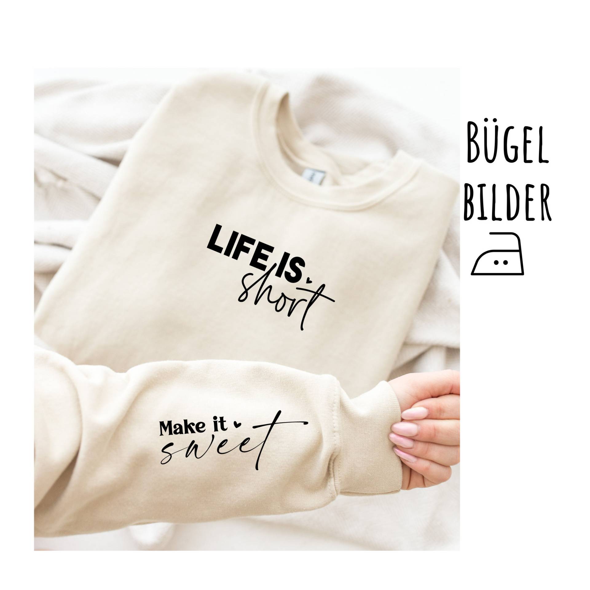 Zweiteiliges Bügelbild, Aufbügler Für Ärmel, Sku 5.000.614 von KokoHello