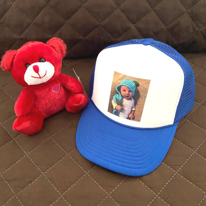 Trucker-Hüte, Baseball-Mützen, Benutzerdefinierte Hüte, Bildhüte, Personalisierte Baseballmützen von KokoMugsandMore