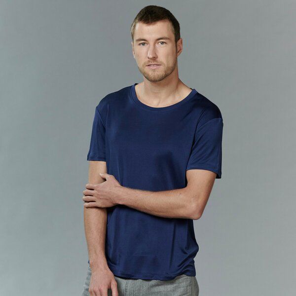 Kokon Zwo Männer Shirt 100% Seide (peacesilk) von Kokon Zwo