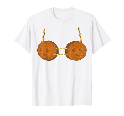 Kokosnuss Schalen BH Hawaii Kostüm Karneval Männer Frauen T-Shirt Kokosnuss Schalen BH Hawaii Kostüm Karneval Männer Frauen T-Shirt von Kokosnuss Schalen BH Lustiges Karneval Kostüm