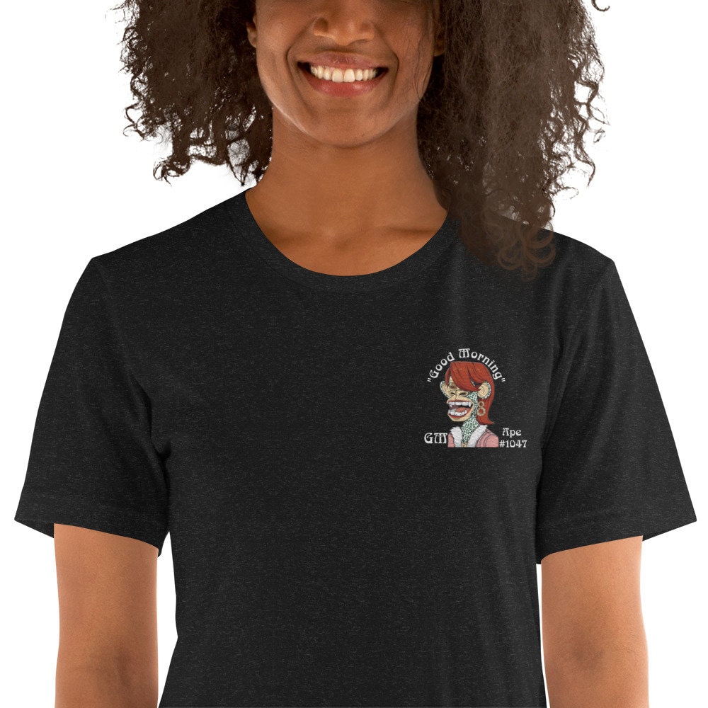 Unisex-T-Shirt "Good Morning" Gm Ape #1047 von KokostarATDE
