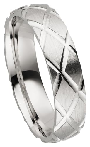 Kolibri Rings - Ring Damen & Herren 925 Silber Freundschaftsring Partnerring Verlobungsring - Inkl. Gratis Gravur und Etui (Längsmatt) von Kolibri Rings