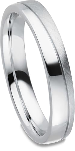 Kolibri Rings 925 Sterling Silber Freundschaftsring Partnerring Verlobungsring Unisex Ring - Inkl. Gravur und Etui von Kolibri Rings