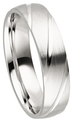 Kolibri Rings - Ring Silber 925 Damen & Herren Freundschaftsring Partnerring Verlobungsring - Inkl. Gratis Gravur und Etui (Längsmatt) von Kolibri Rings