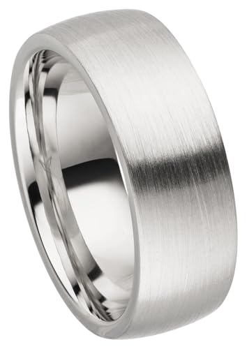 Kolibri Rings 925 Sterling Silber Ring 7mm Partnerring Ehering Freundschaftsring Unisex - Inkl. Gratis Gravur und Etui (Längsmatt) von Kolibri Rings