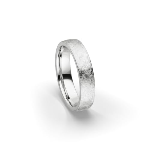 Kolibri Rings Eismatt Sterling Silber 925 Freundschaftsring Partnerring Verlobungsring Unisex Ring - Inkl. Gratis Gravur und Etui von Kolibri Rings