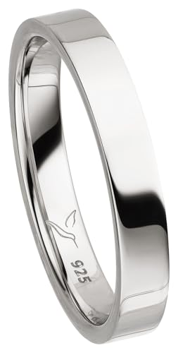 Kolibri Rings Freundschaftsring 925 Silber Partnerring Ehering Unisex Ring - Gratis Gravur und Etui von Kolibri Rings