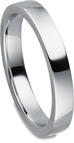 Kolibri Rings Sterling Silber 925 Ring Ehering Partnerring Freundschaftsring Unisex - Inkl. Gravur und Etui von Kolibri Rings