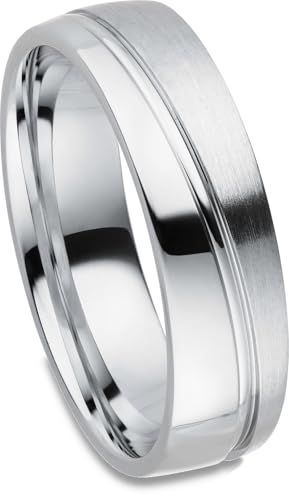 Kolibri Rings Sterling Silber 925 Ring Verlobungsring Partnerring Ehering Unisex - Inkl. Gravur und Etui von Kolibri Rings