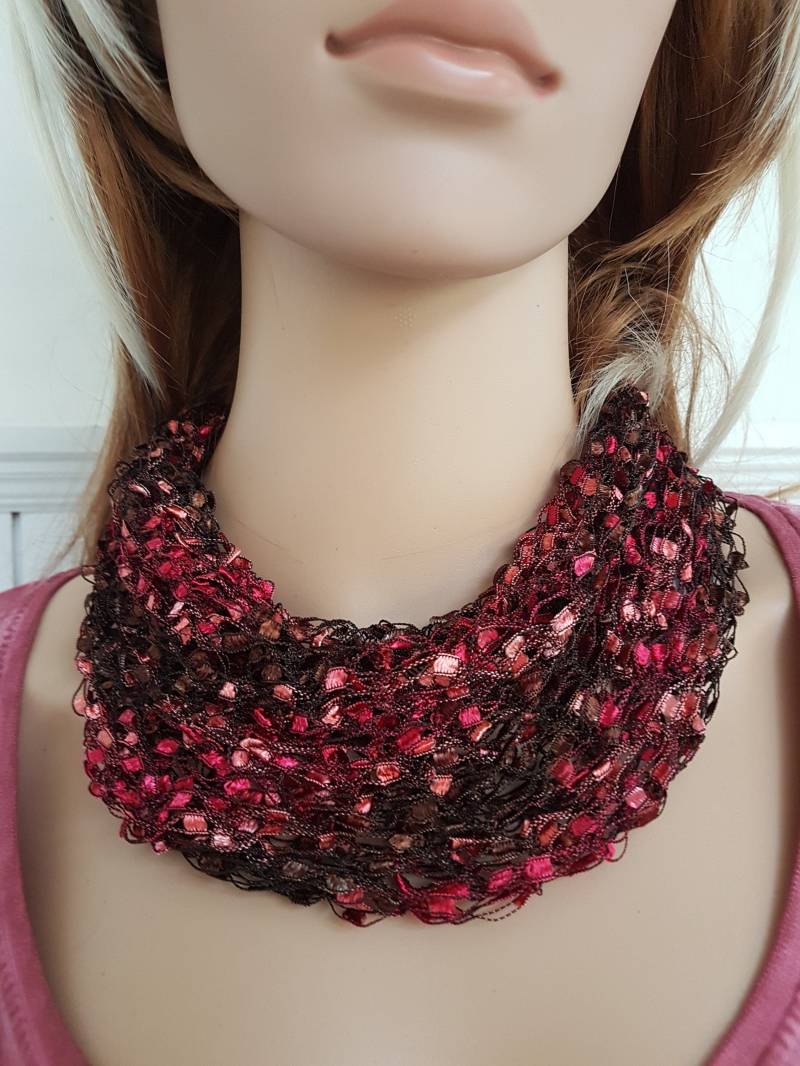 Schmuckschal Loop Halsschmuck Schal von KolibriCreative