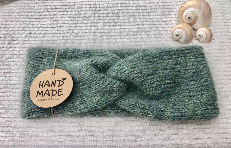 Wunderschönes Handgestricktes Stirnband von KolibriHandarbeit