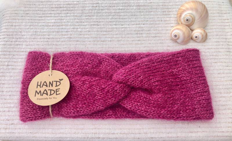 Wunderschönes Handgestricktes Stirnband von KolibriHandarbeit