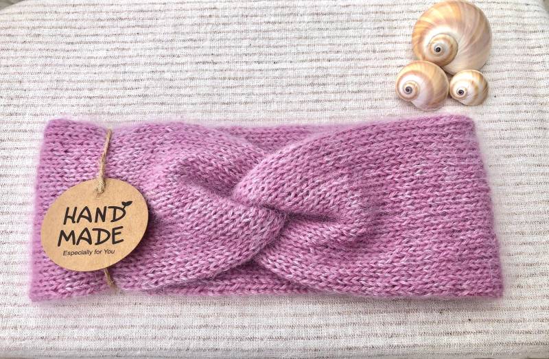 Wunderschönes Handgestricktes Stirnband von KolibriHandarbeit