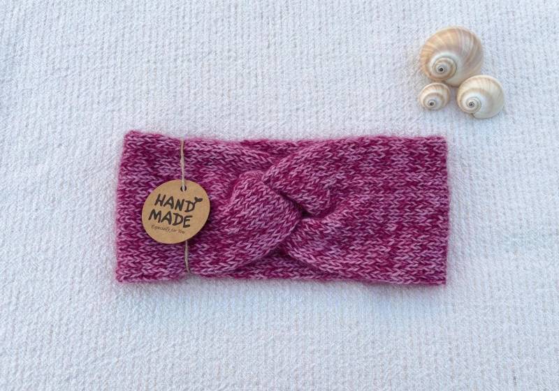 Wunderschönes Handgestricktes Stirnband von KolibriHandarbeit