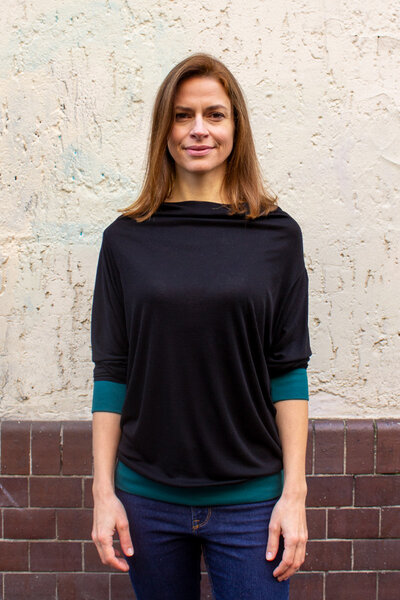 Kolla.Berlin Pullover mit 3/4 Arm aus Tencel von Kolla.Berlin