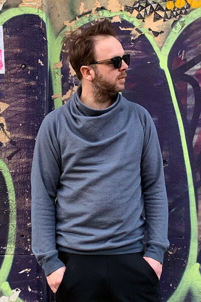 Kolla.Berlin Pullover mit besonderem Kragen von Kolla.Berlin