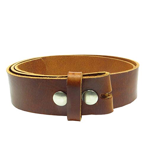 Kollektion Chrissys-in Wechselgürtel cognac 4 cm breit Rindleder aus eigener Fertigung (95) von Kollektion Chrissys-in