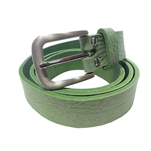 Ledergürtel mint 3 cm breit aus weichem Rindleder aus eigener Fertigung (85) von Kollektion Chrissys-in