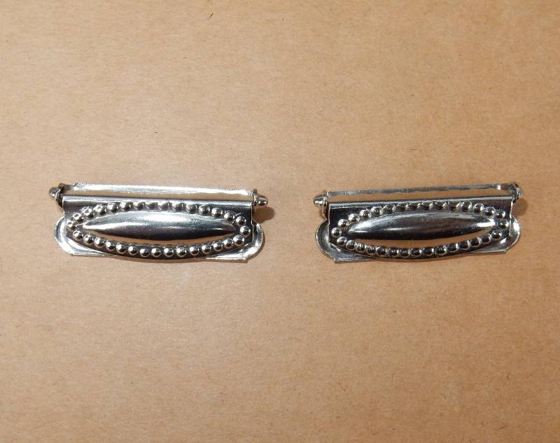 Vintage Hosenträger Schnallen Metallteile von KolonialRD