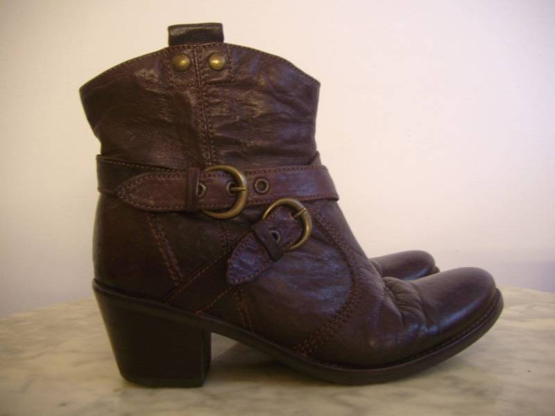 Schicke Boots Braun Gr. 39 von KolonialwarenShop