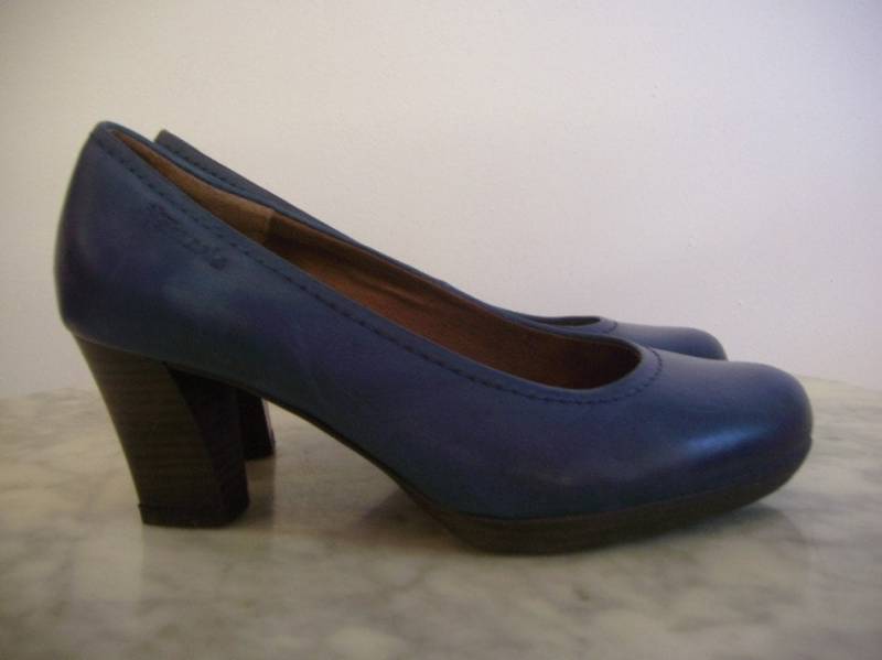 Sehr Bequeme Pumps Gr.36 Petrol von KolonialwarenShop