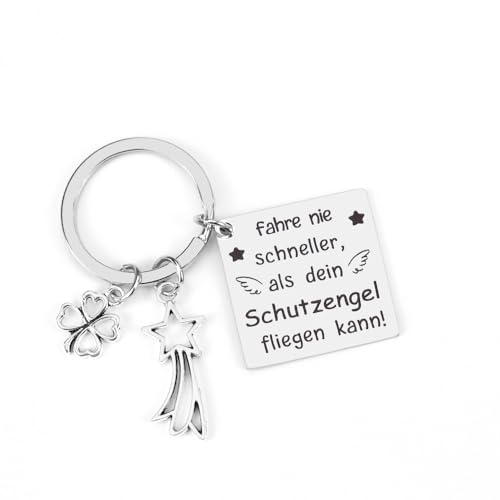 Kolovki Schutzengel Schlüsselanhänger Geschenke Für Mama Papa Oma Opa Geburtstagsgeschenk Für Frauen Geschenk Für Frau Kleine Weihnachtsgeschenke Geburtstagsgeschenk Silvester Geschenke von Kolovki