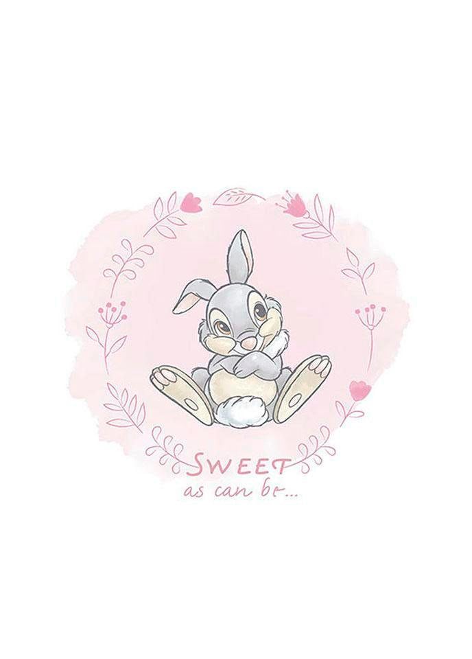 Komar Bild "Klopfer" Disney 1 Stk. tlg. Wandbild zur Dekoration im Kinderzimmer - ohne Rahmen von Komar