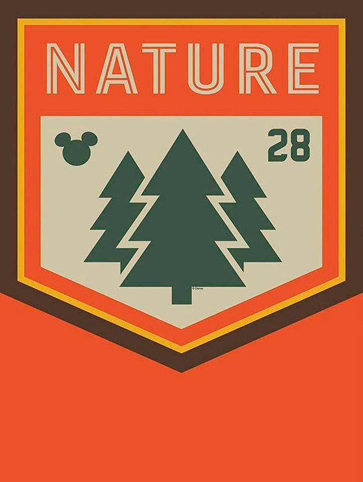 Komar Bild "Mickey Mouse Nature" Disney 1 Stk. tlg. Wandbild zur Dekoration im Kinderzimmer - ohne Rahmen von Komar