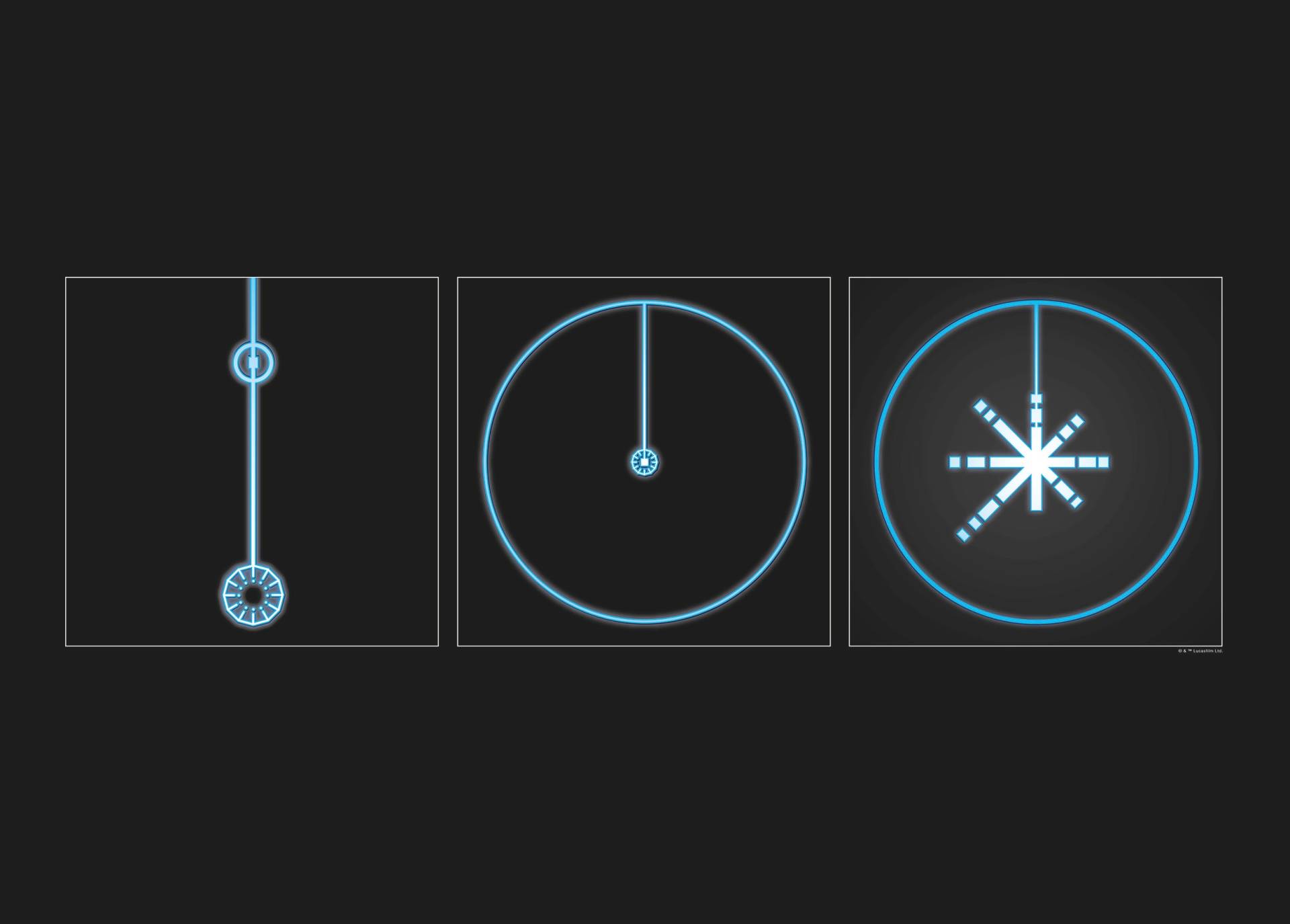 Komar Bild "Star Wars Classic How to Destroy a Deathstar" Star Wars 1 Stk. tlg. Wandbild zur Dekoration im Kinderzimmer - ohne Rahmen von Komar