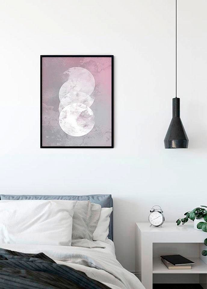 Komar Bild "Tessera Noctis" Formen  Kunst 1 Stk. tlg. Wandbild zur Dekoration - ohne Rahmen von Komar