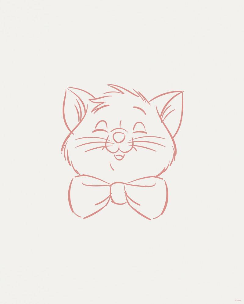 Komar Bild "Tough Toulouse" Natur 1 Stk. tlg. Wandbild zur Dekoration im Kinderzimmer - ohne Rahmen von Komar